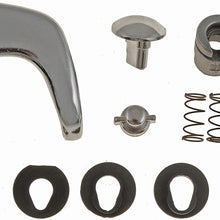 Dorman 76999 HELP! Vent Window Latch Kit- Left Side,Black