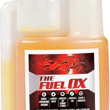 Fuel Ox Complete Fuel Treatment and Combustion Catalyst - Additive for Gas or Diesel - Increases Mileage and Decreases Regens - for Personal or Commercial Vehicles - Treats 240 Gallons - 3oz Bottle