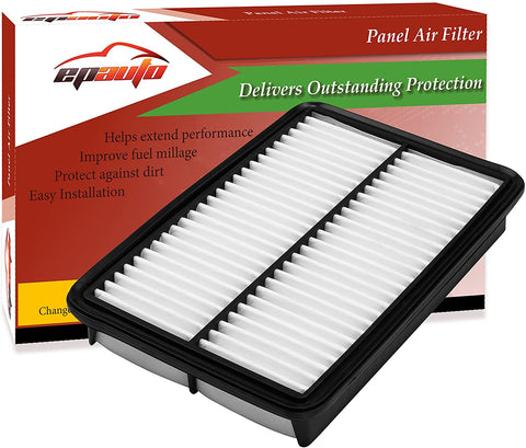 EPAuto GPA0A (PE07-13-3A0A) Replacement for Mazda Rigid Panel Engine Air Filter for SkyActiv Mazda 3 (2013-2019), Mazda 6 (2014-2019), CX-5 2.5L (2013-2019)