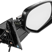 Right Passenger Heated Folding Power Operated Side Door Mirror for 07-13 Chevy Suburban, GMC Yukon - 07-14 Chevy Silverado, Chevy Tahoe - 2011-2014 GMC Sierra - GM1321336