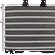 Klimoto Condenser | fits Jeep TJ & Wrangler 2000-2006 2.4L 2.5L L5 4.0L L6 | Replaces 55037512AA 55037512AB