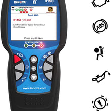 INNOVA Color Screen 3150f Code Reader/Scan Tool with ABS/SRS and Bluetooth for OBD2 Vehicles
