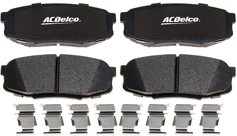 ACDelco Gold 17D1304SDH Performance Ceramic Rear Disc Brake Pad Set