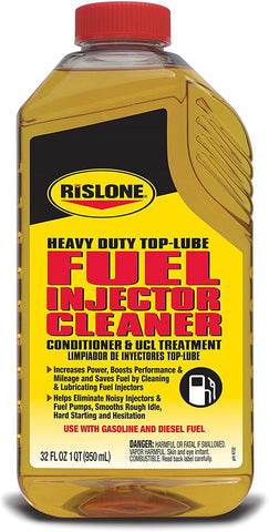 Rislone 4732-6PK Fuel Injector Cleaner with Upper Cylinder Lubricant - 32 oz., (Pack of 6)