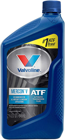 Valvoline ATF for MerconV Applications Conventional Automatic Transmission Fluid 1 QT, Case of 6