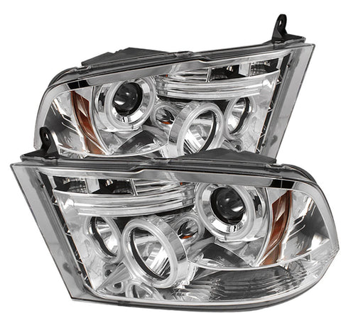 Spyder Auto 5030337 CCFL Halo Projector Headlights Chrome/Clear