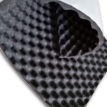 SOOMJ 20mmThick self-Adhesive Sound Proof Padding Soundproofing Foam Acoustic Eggcrate Design Car Heatproof Foam Deadener