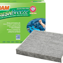 FRAM Fresh Breeze Cabin Air Filter Replacement for Car Passenger Compartment w/Arm and Hammer Baking Soda, Easy Install, CF8644A for Select Volkswagen and Audi Vehicles , white