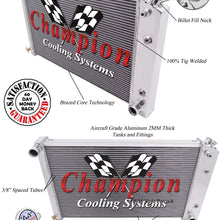 Champion Cooling, Multiple Chevrolet/Buick 3 Row All Aluminum Radiator, CC162
