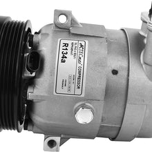 ACTECmax AC Compressor CVC for Chevrolet Chevy 5 Groove R134a 12V