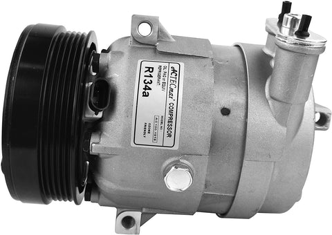 ACTECmax AC Compressor CVC for Chevrolet Chevy 5 Groove R134a 12V