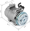 Mophorn CO 29124C Universal Air Conditioner AC Compressor and Clutch For Mitsubishi L200 L200 Triton 2.4 & 2.5L A/C Compressor