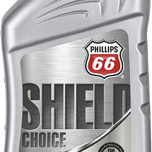 Phillips 66 1075027 Blend Motor (Shield Choice Synthetic Oil 0W20-1 Quart), 32. Fluid_Ounces