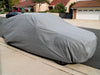 Tuningpros SFC-S4 Semi-Custom Fit Grey Waterproof Rain Barrier Non-Woven Fabric Car Cover, Fit up to Size 189.8