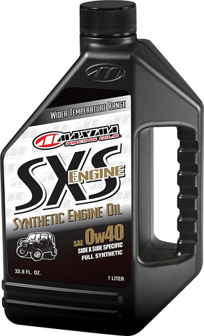 Maxima SXS Full Synthetic Engine Oil - 0W40 - 55gal. 30-12055