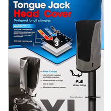 Camco Electric Tongue Jack Head Cover- Protects Your Electric Tongue Jack from Harmful UV Rays, Excess Moisture and Dirt and Debris (48356) (Electric Tongue Jack Cover)