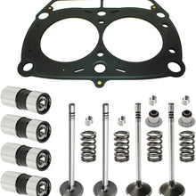 Caltric Cylinder Head Valve Gasket Kit Compatible with Polaris RZR 800 EFI 2008 2009