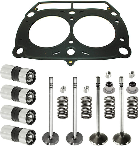 Caltric Cylinder Head Valve Gasket Kit Compatible with Polaris RZR 800 EFI 2008 2009