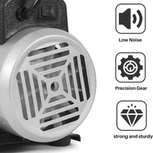 ARKSEN Single Stage 1/2HP Rotary Vane 5CFM Vacuum Pump R410a R134a Refrigerant, Black