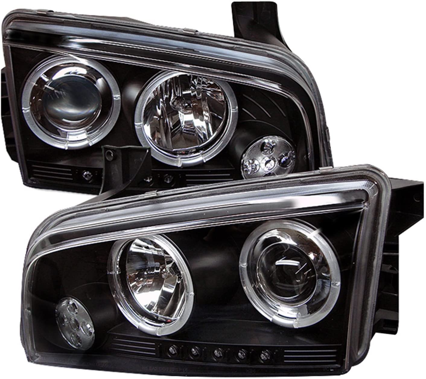 Spyder Auto 444-DCH05-LED-BK Projector Headlight