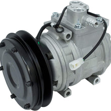 0K24261K00A New A/C Compressor For Komatsu Wheel Loader Series WA/Excavator Pc 253923746866 ST7 QT