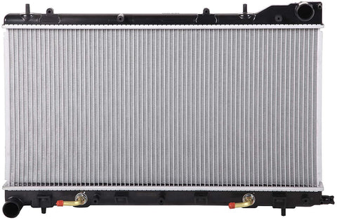 Lynol Cooling System Complete Aluminum Radiator Direct Replacement Compatible With 2004-2005 Subaru Forester Turbo XT Premium 2.5L