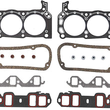 DNJ HGS4104 Graphite Head Gasket Set for 1986-1990 / Ford, Lincoln, Mercury/Capri, Colony Park, Continental, Cougar, Country Squire, Grand Marquis, LTD-Crown Victoria, Mark VII, Mustang, Thunderbird