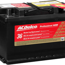 ACDelco 48AGM Professional AGM Automotive BCI Group 48 Battery