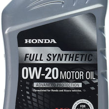 Honda 08798-9063 0W-20 Blended Full Synthetic Motor Oil, 1 Quart Bottle, 32. Fluid_Ounces
