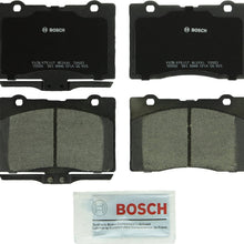 Bosch BC1091 QuietCast Premium Ceramic Disc Brake Pad Set For 2005-2012 Acura RL; Front