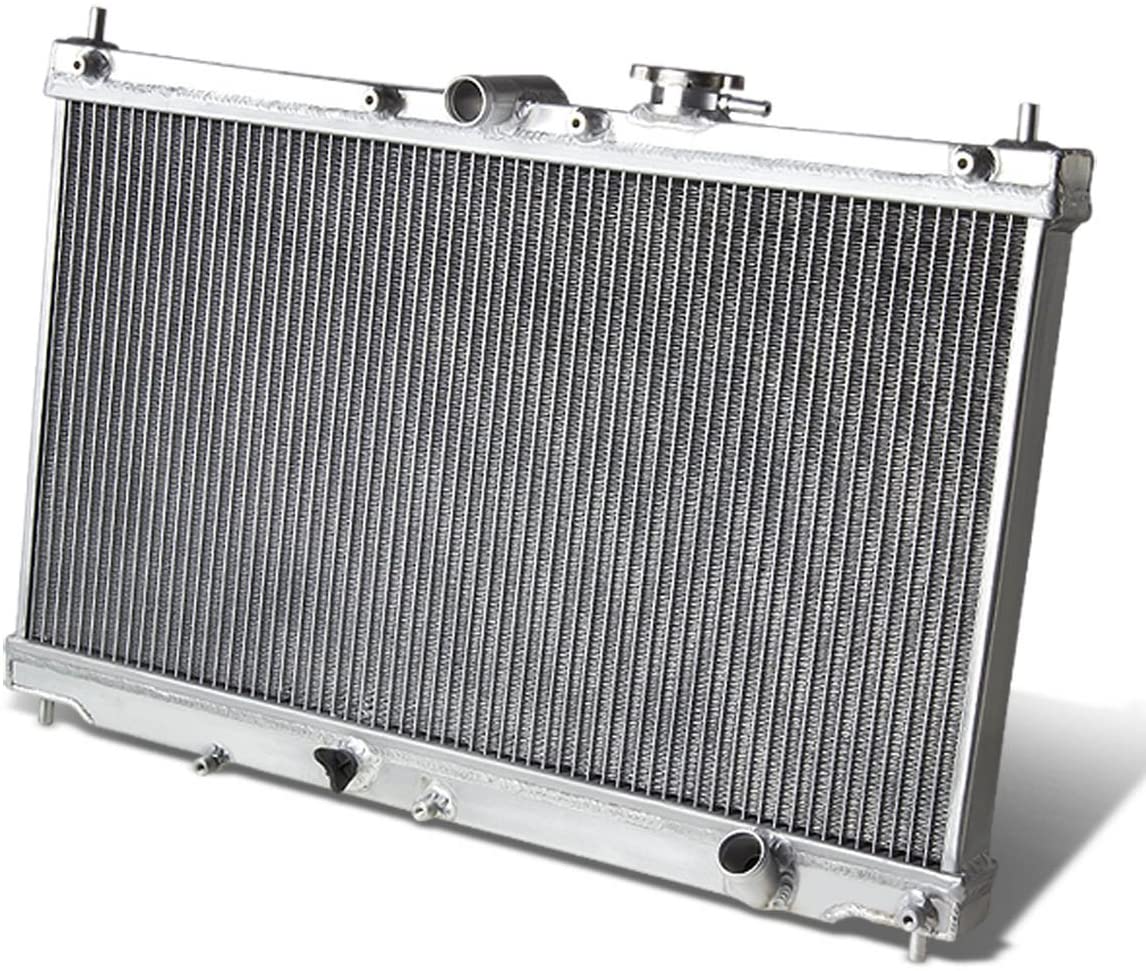 DNA Motoring RA-HA90-2 2-Row Full Aluminum Radiator