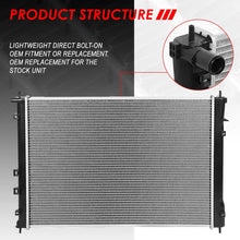 2846 OE Style Aluminum Core High Flow Engine Cooling Radiator Replacement for Subaru B9 Tribeca 06-14