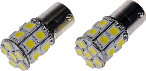 Dorman 1156W-SMD White LED Turn Signal Light Bulb, (Pack of 2)