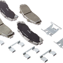 ACDelco 14D652CH Advantage Ceramic Front Disc Brake Pad Set