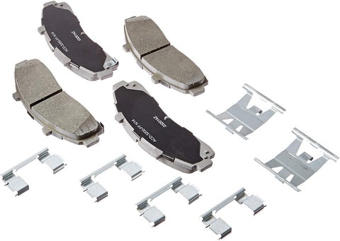 ACDelco 14D652CH Advantage Ceramic Front Disc Brake Pad Set