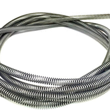 Stainless Brake Line Protector (Gravel Guard Spring) for 1/4" Tube - 16 Ft.