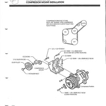 AC COMPRESSOR MOUNT KIT FOR CUMMINS 6BT, 5.9 LITER ENGINE 75R9795