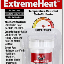 J-B Weld 37901 ExtremeHeat High Temperature Resistant Metallic Paste - 3 oz