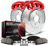 Power Stop KC7036A, Z23 Daily Driver Front Brake Caliper Kit-Drilled/Slotted Rotor, Brake Pads & Calipers