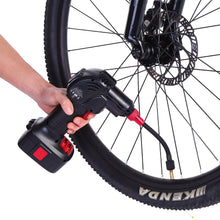 Voluker Air Compressor, Electric Cordless Tire Inflator, Hand Held Pump with LED Light 150PSI 12V 2000mAh, Portable Air Pump with Pressure Gauge Battery for Basketball, Cars, Motorbike