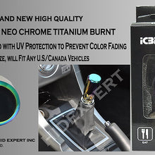 ICBEAMER Neo Chrome Manual or Automatic Shift Knob, Universal Fit for Honda Acura Mazda Mitsubishi Nissan Infiniti etc.