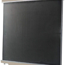 ALLOYWORKS Ford F-Series Radiator, All Aluminum Radiator For 2003-2007 Ford F-250 F-350 F-450 F-550 F-53 Turbo Diesel 6.0L V8 Powerstroke