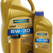 Blau J1A6199-B Motor Oil Change Kit - Compatible with 2015-16 BMW X3d w/ 4 Cylinder 2.0L Diesel Engine (xDrive28d)
