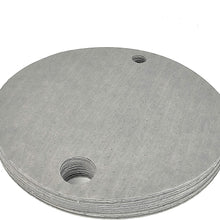 Aain(R) LT019 Heavyweight Genneral Absorbent Pad, Drum Top Mat for 55 Gal Drum, Keep Drum Tops Clean Absorbent mat 22” Diameter Gray Absorbs Mat Pad Liquids