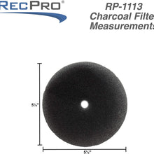 RV AC Vent Charcoal Filter | Replacement for 5" AC Vent | Camper AC Vent Charcoal Filter (5 Pack)
