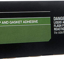 3M Black Super Weatherstrip and Gasket Adhesive, 08008, 5 fl oz