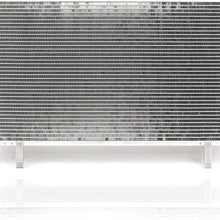 A-C Condenser - PACIFIC BEST INC. For/Fit 01-04 Nissan Pathfinder 01-03 Infiniti QX4 3.5L - With Receiver & Dryer - 921004W01A