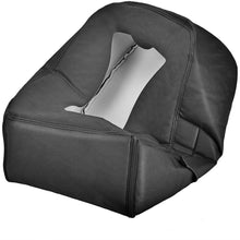 VeCarTech Leather Center Console Cover Microfiber Leather Replacement fit for 2007-2013 Chevy Chevrolet Silverado,Tahoe,Suburban,Avalanche,GMC Sierra,Rear end Zipper Design