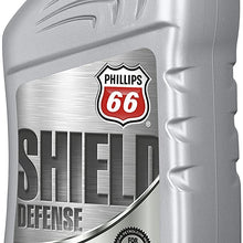 Phillips 66 1076556 Blend Motor (Shield Defense High Mileage Synthetic Oil 10W30-1 Quart), 32. Fluid_Ounces