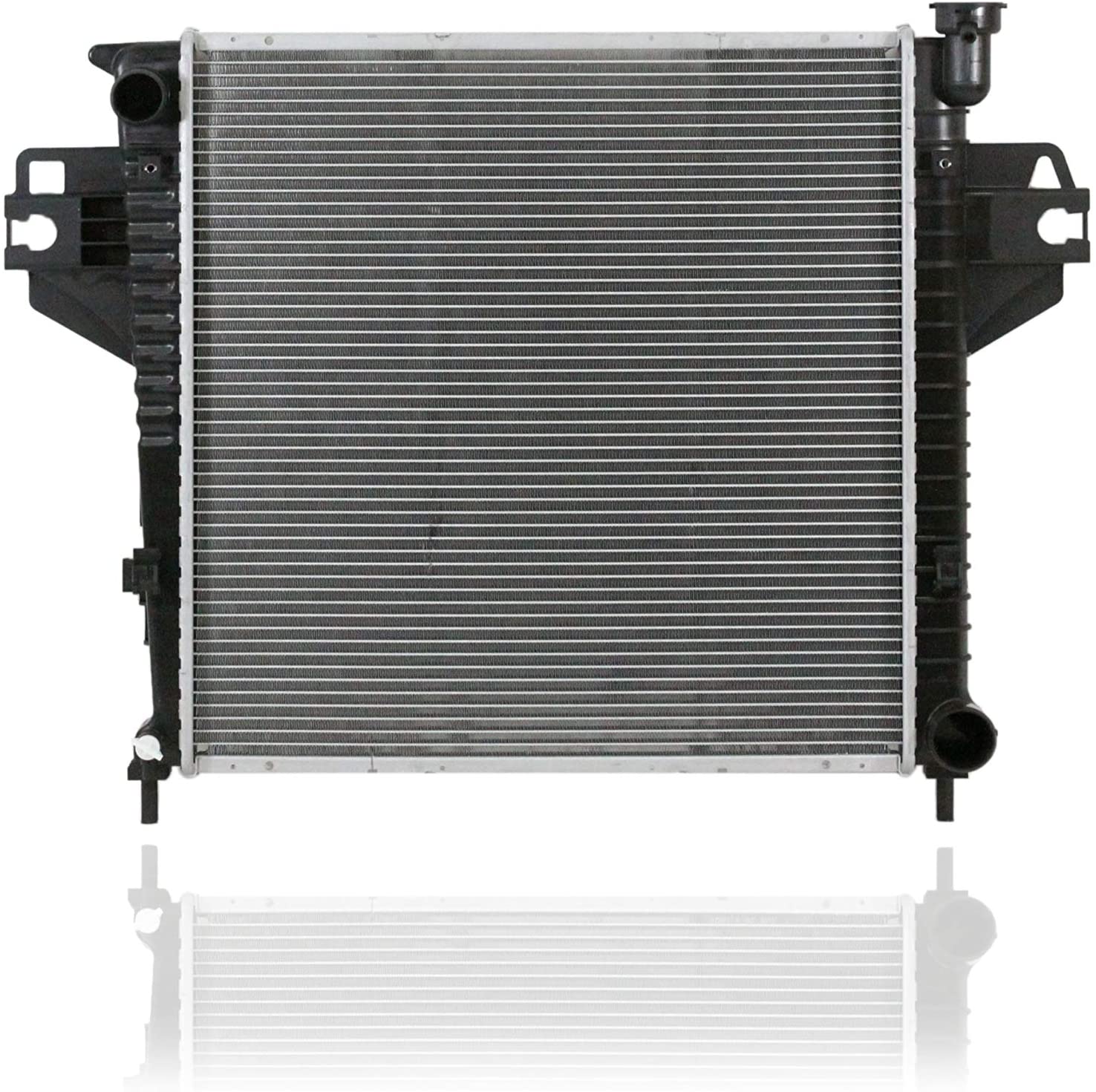 Radiator - Pacific Best Inc For/Fit 2975 07-07 Jeep Liberty 3.7L V6 Plastic Tank Aluminum Core 1Row